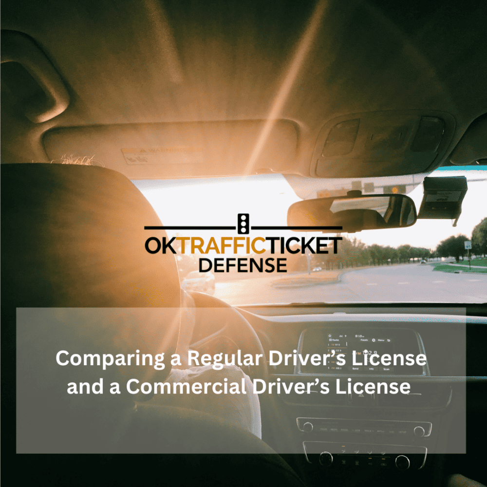 Comparing a Regular Driver’s License and a Commercial Driver’s License